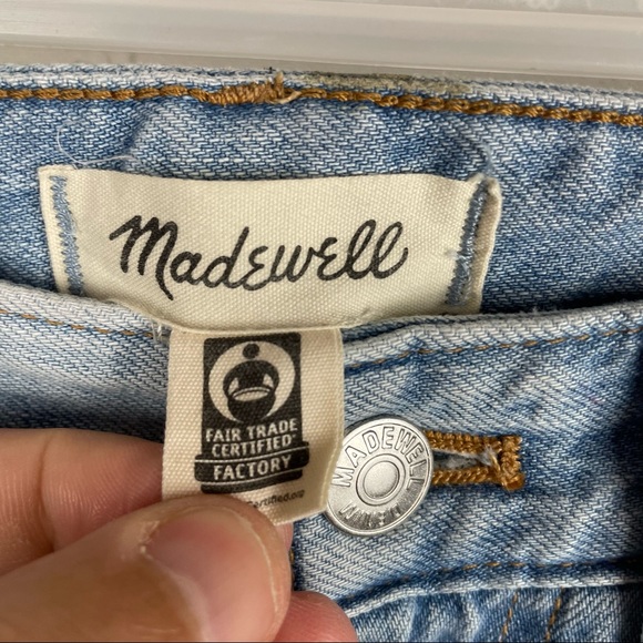 MADEWELL The Curvy Perfect Vintage High Rise Jean Size 23 - Picture 4 of 9